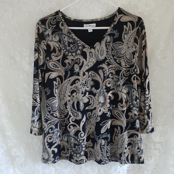 Croft & bartow blouse to shirt large - Picture 1 of 4